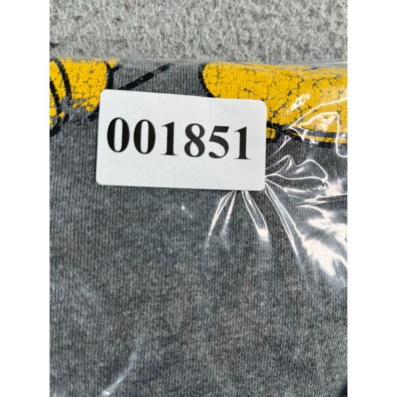 Disney World Sweater Mens Large Gray Mickey Mouse Sweatshirt Long Sleeve Crew - Picture 8 of 8